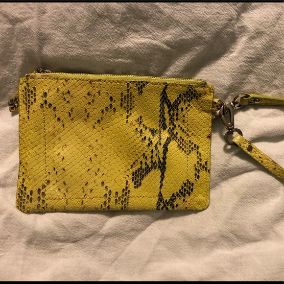 Spring Green Cole Haan Wristlet. Unique piece. - Picture 2 of 4
